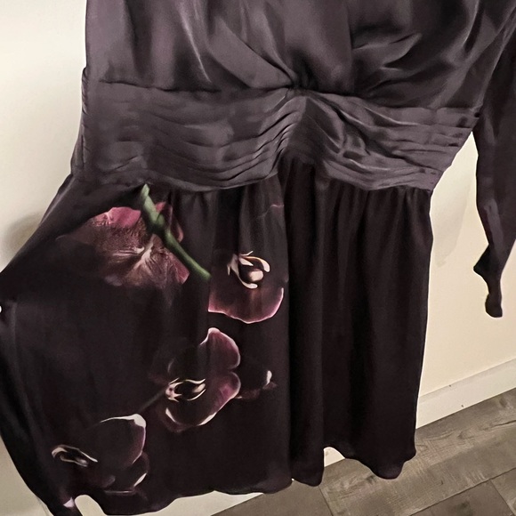 Altuzarra For Target Long Sleeve Purple Orchid Dress US 12 - Picture 6 of 8